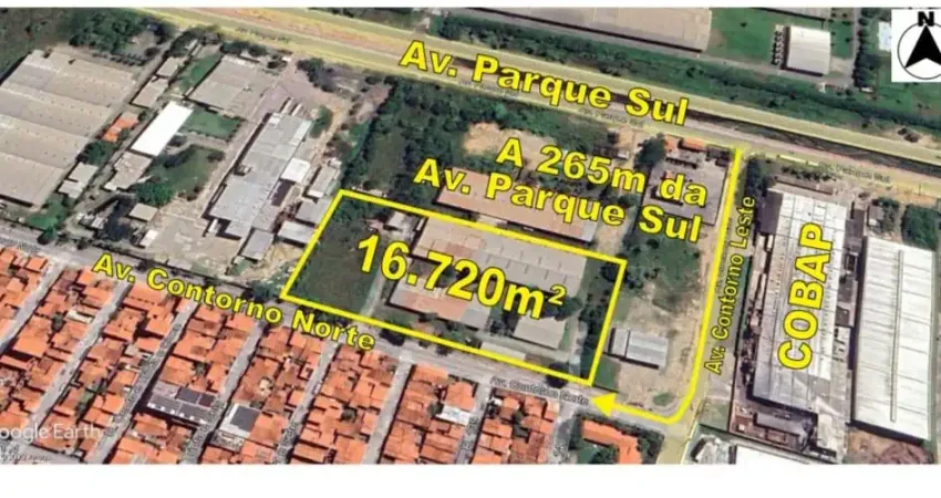 Terreno com Galpões e Estrutura Completa – Av. Contorno Norte, Próx. Mix Mateus – Maracanaú/CE