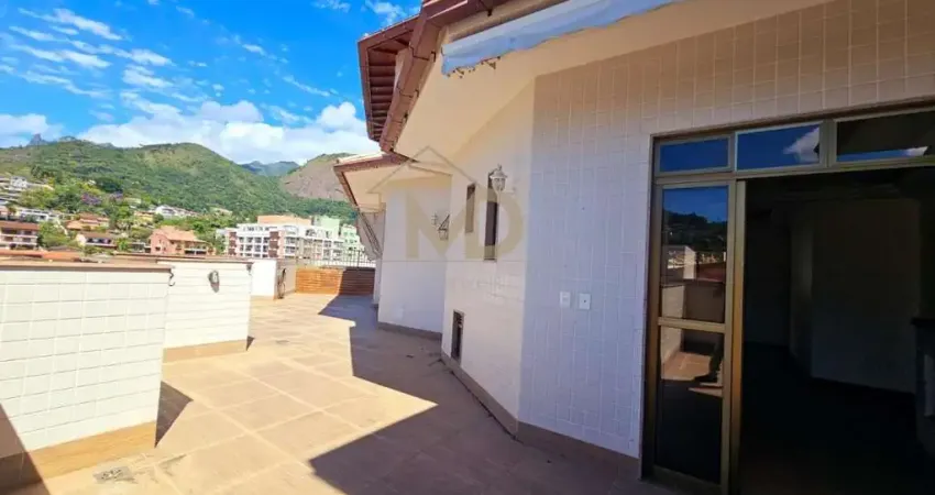 Cobertura para Venda em Teresópolis, Agriões, 5 dormitórios, 4 suítes, 6 banheiros, 2 vagas