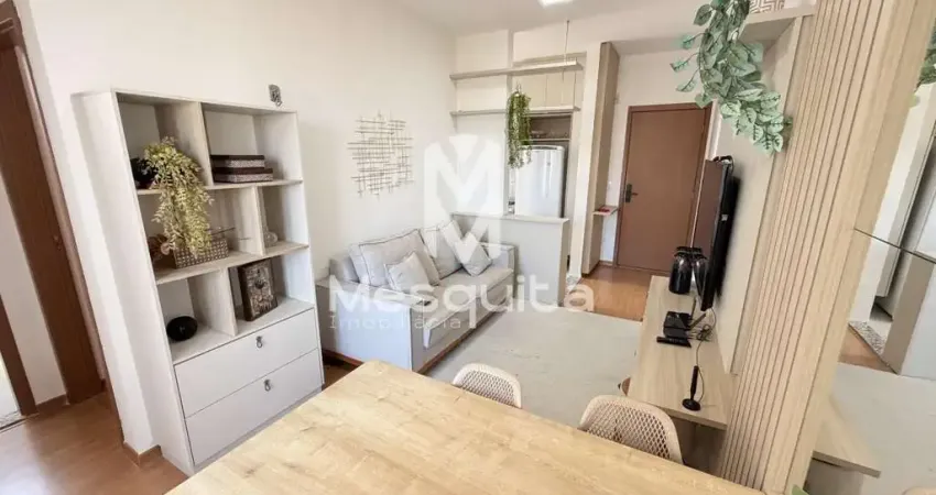 Apartamento mobiliado com 02 quartos para locação anual em ponta de campina