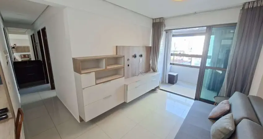 Apartamento mobiliado alugar em manaíra 02 quartos sendo 01 suíte 60m²