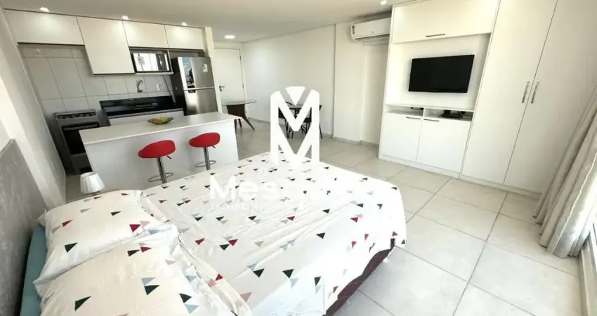 Flat mobiliado para locação anual com 35m² em Ponta de Campina. Próximo do Lovina