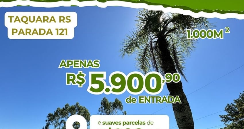 Sítio em Taquara RS 1.000 metros na parada 121 da RS-020