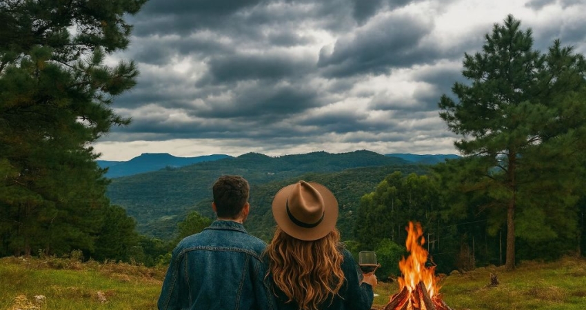 1 hectare próximo de Gramado RS área ao lado do templo budista bela vista