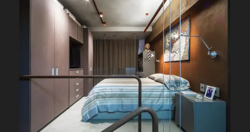 APTO COM MEZZANINO  45M² - 1 QUARTO – 2 BANH. – 1 VAGA  - VILA OLIMPIA