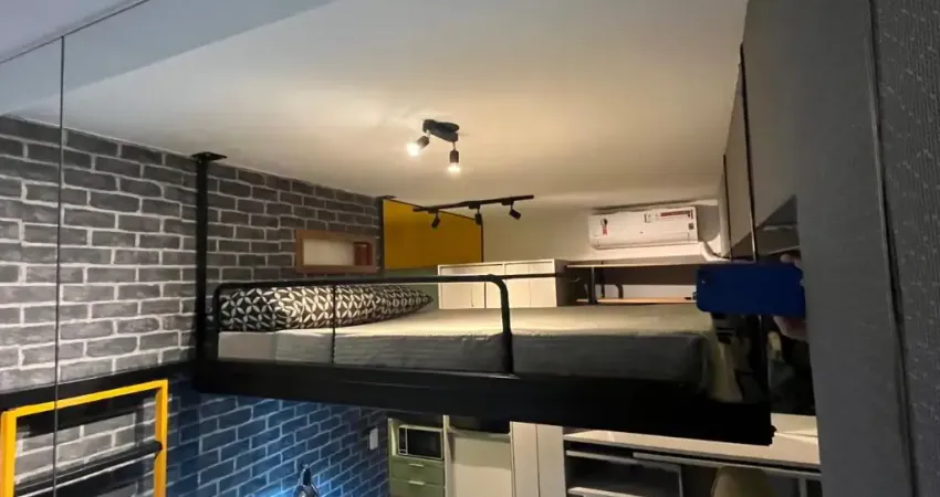 Studio com 23m² na Vila Mariana Mobiliado pronto para morar