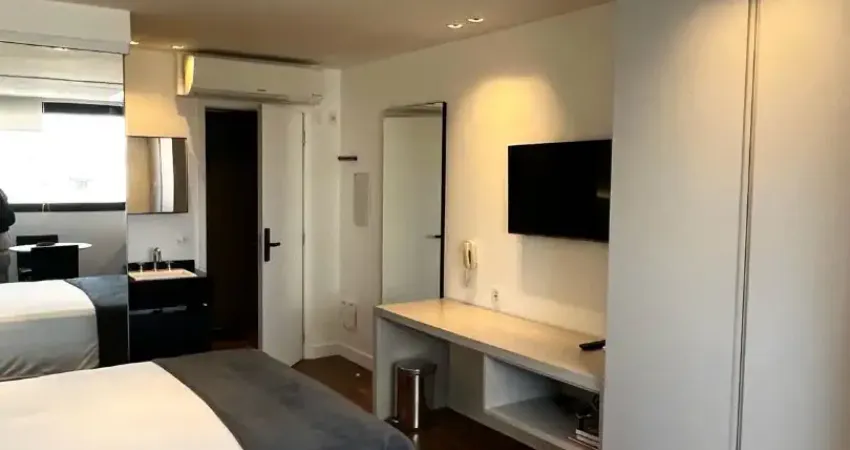Studio lindo são 28m² na vila olimpia todo mobiliado pronto 28m² com vaga