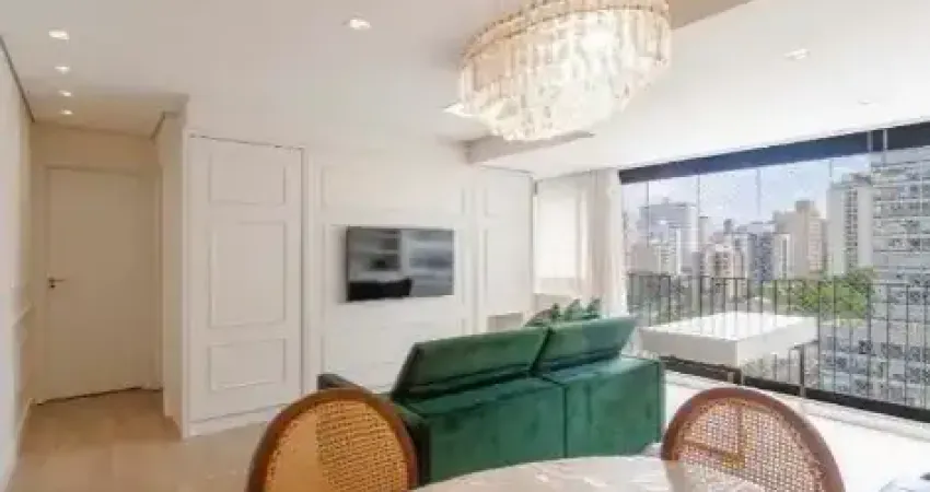 Apartamento em pinheiros  com 70m², 2 quartos, 1 suíte, 2 banheiros  e 1 vaga