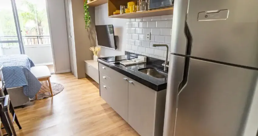 Vendo lindo studio 25m², ar condicionado, sem vaga - estação belém - sp