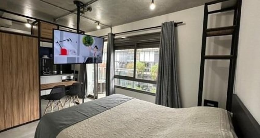 Flat com 1 quarto para alugar na Rua Natingui, 930, Vila Madalena, São Paulo