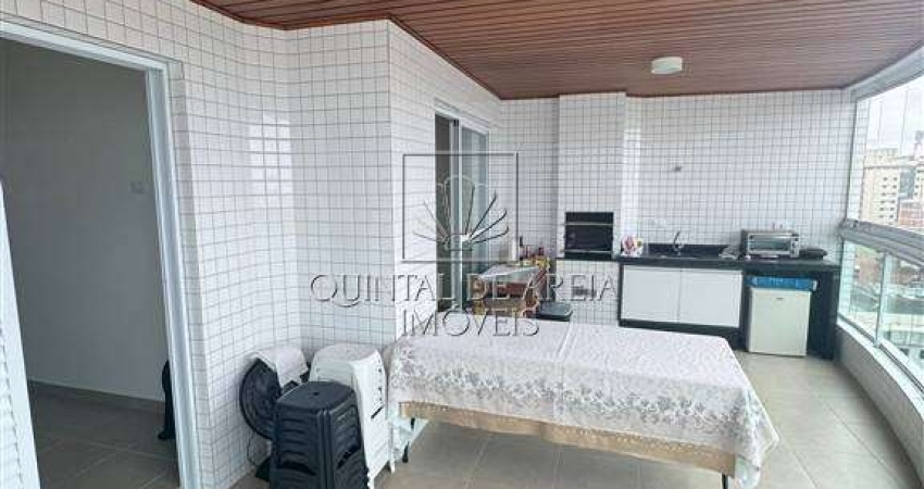 APARTAMENTO DE 2 SUITES NA VILA TUPI NA PRAIA GRANDE