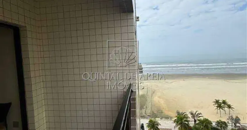 APARTAMENTO COM 2 QUARTOS FRENTE AO MAR NA PRAIA GRANDE