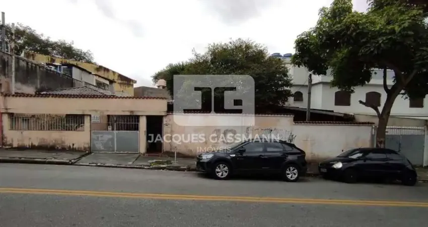 Terreno c/ casa velha - 259,00 m² - rudge ramos - são bernardo do campo.