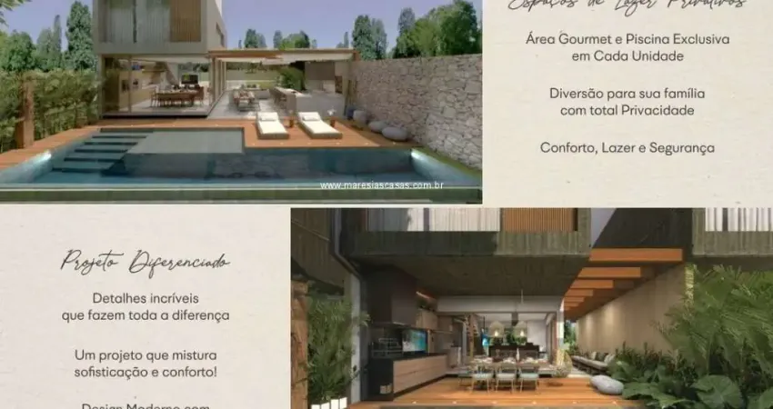 Lançamento em Maresias - 150 mts da praia - Piscina privativa e Roof Top