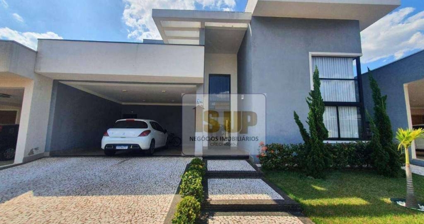 Casa com 4 dormitórios à venda, 250 m² por R$ 1.700.000 - Condomínio Athenas - Paulínia/SP