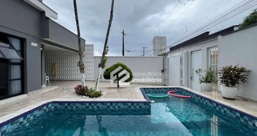 Casa com 3 dormitórios à venda, 140 m² por r$ 1.300.000 - vila balneária - praia grande/sp