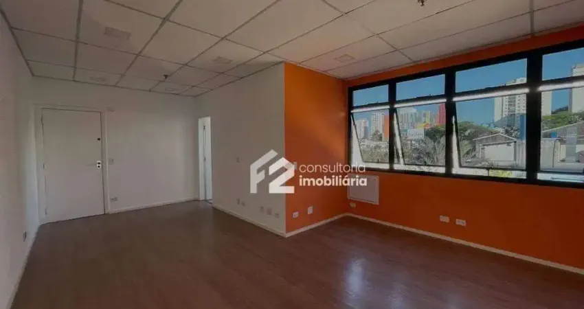 Sala para alugar, 100 m² por r$ 5.030,36/mês - campestre - santo andré/sp