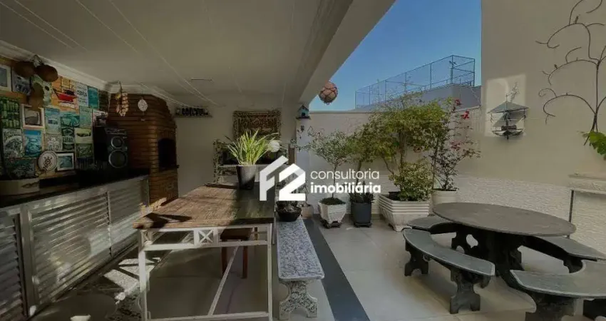 Sobrado com 3 dormitórios à venda, 200 m² por r$ 1.100.000,00 - campestre - santo andré/sp