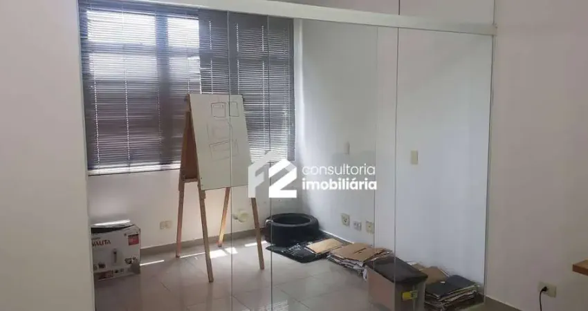 Sala para alugar, 50 m² por r$ 2.515/mês - campestre - santo andré/sp