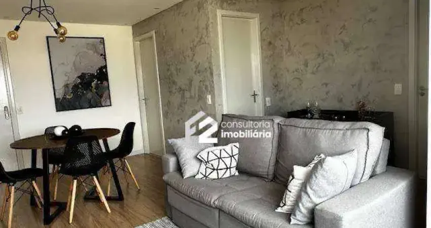 Apartamento com 1 dormitório à venda, 58 m² por r$ 575.000 - vila assunção - santo andré/sp