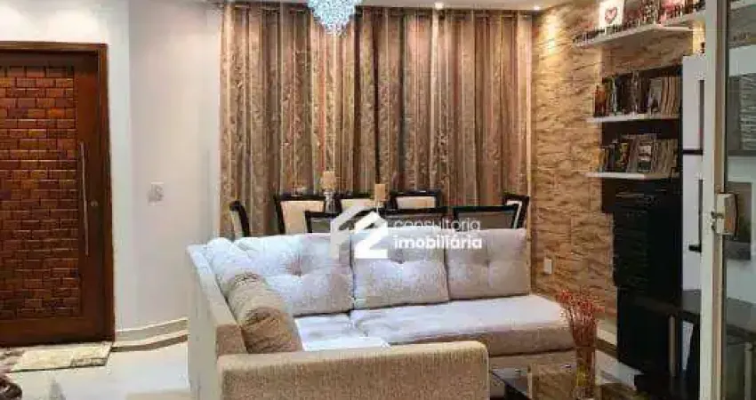 Sobrado com 3 dormitórios à venda, 125 m² por r$ 1.166.000 - jardim das maravilhas - santo andré/sp