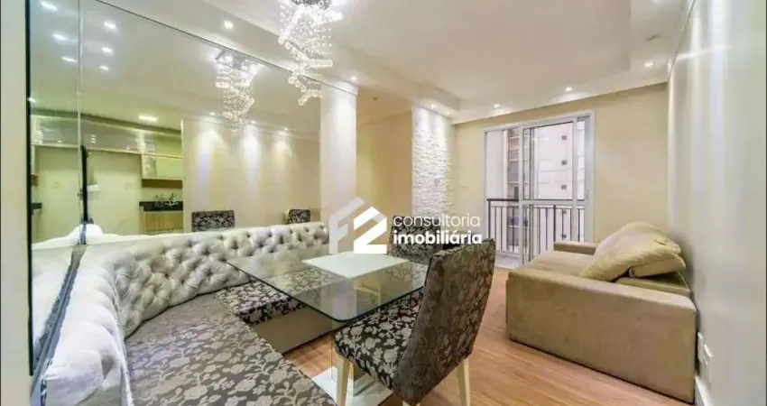 Apartamento com 2 dormitórios à venda, 48 m² por r$ 424.000 - parque jaçatuba - santo andré/sp