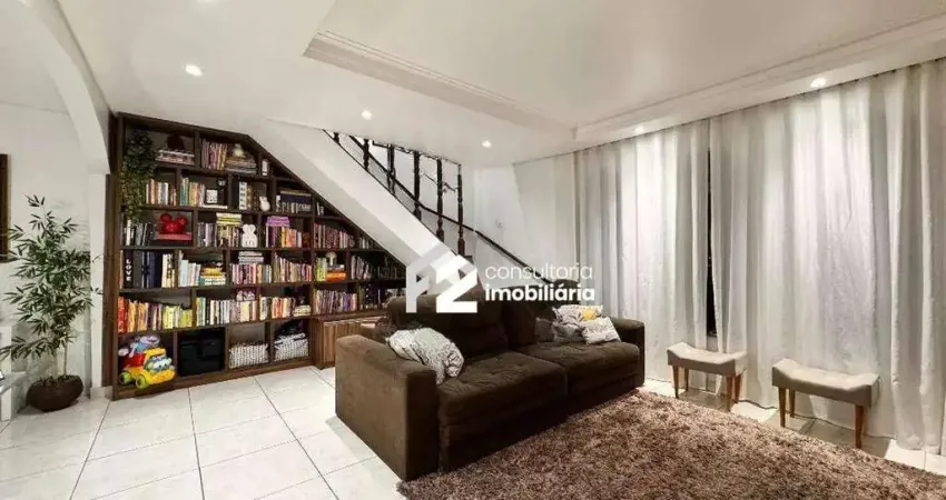 Casa com 4 dormitórios à venda, 230 m² por r$ 1.050.000 - vila curuçá - santo andré/sp