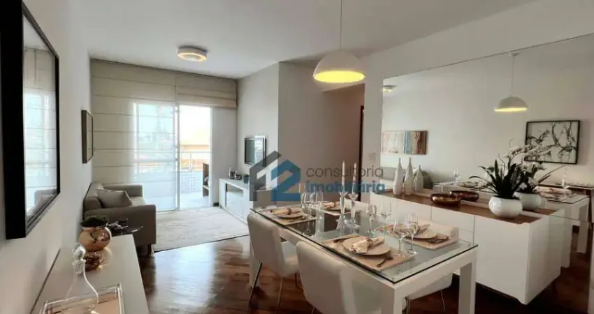 Apartamento com 3 dormitórios à venda, 86 m² por R$ 720.000,02 - Vila Alzira - Santo André/SP