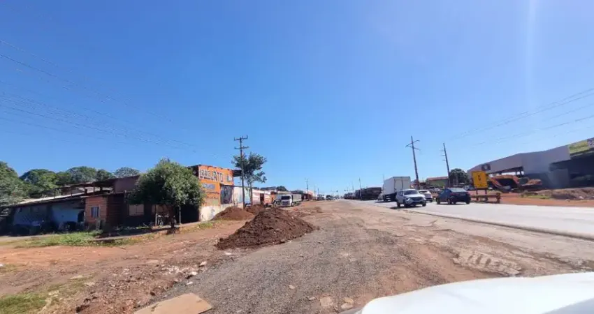 VENDE-SE - Área com 2.475m² em Localização Estratégica frente para a BR-163 – Várzea Grande/MT
