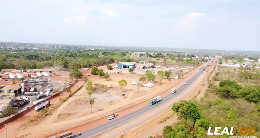 Vendo área de 15.349,24m² em frente para br-163 na várzea grande - mt