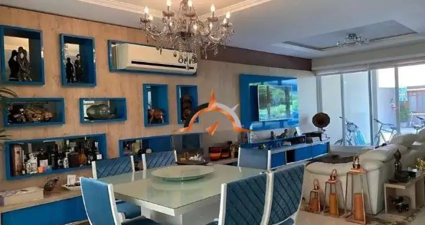 Casa em condomínio semi mobiliada com 3 suites, 258 m² - venda por r$ 1.700.000