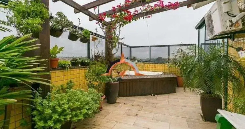 Cobertura com 3 dormitórios à venda, 187 m² por r$ 700.000,00 - jardim itu sabar