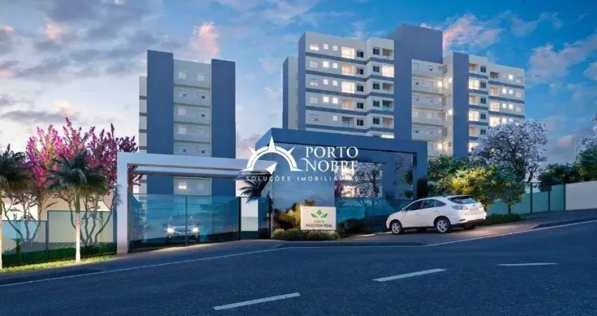 PORTO NOBRE vende apartamento 2 dormitórios, sendo 1 suíte, com varanda e churra