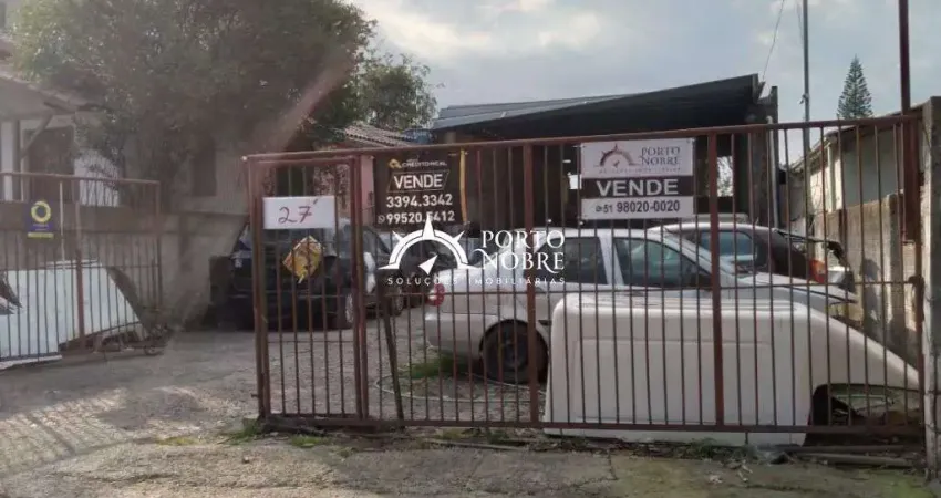 Terreno á venda medindo 10x54 m² com casa de alvenaria 80 m² na Protásio Alves