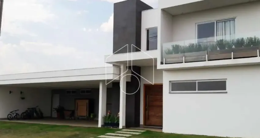 Casa em condomínio fechado com 4 quartos à venda na Avenida Brigadeiro Eduardo Gomes, 407168, Residencial Vale Verde, Marília