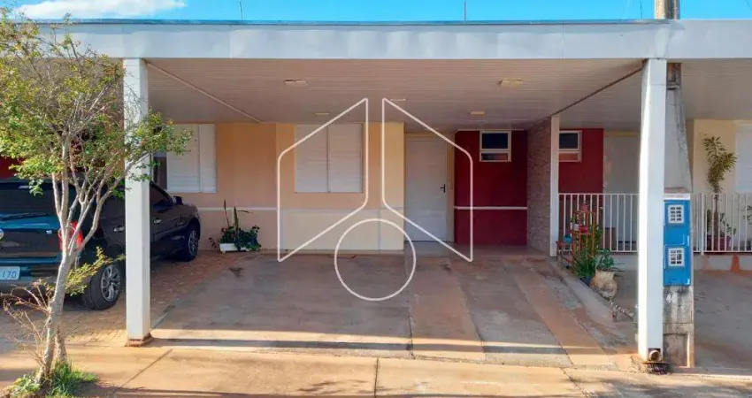 Casa em condomínio fechado com 2 quartos à venda na Avenida Sigismundo Nunes de Oliveira, 70380, Jardim Nazareth, Marília