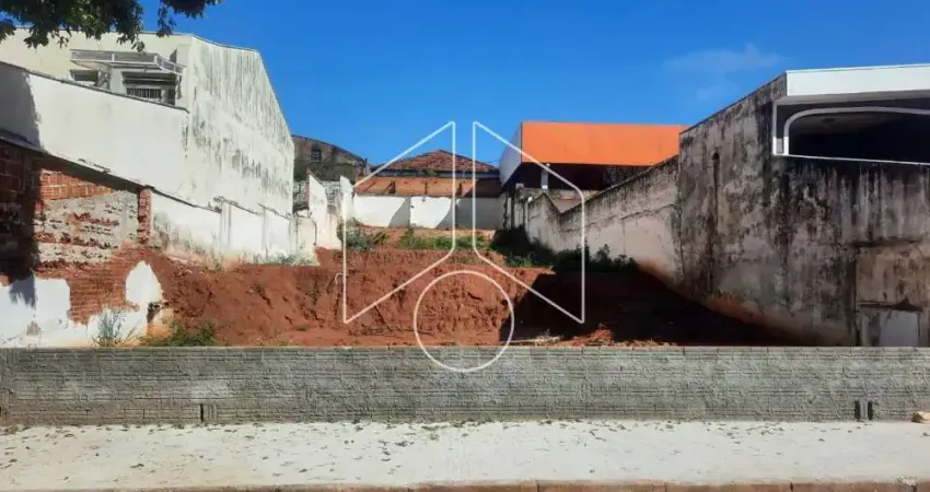 Terreno à venda na Rua Tupã, 10375, Senador Salgado Filho, Marília