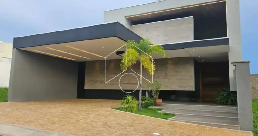 Casa em condomínio fechado com 3 quartos à venda na Rua Presbítero Jonas Alves da Silva, 5070, Residencial Villa Flora Aquarius, Marília