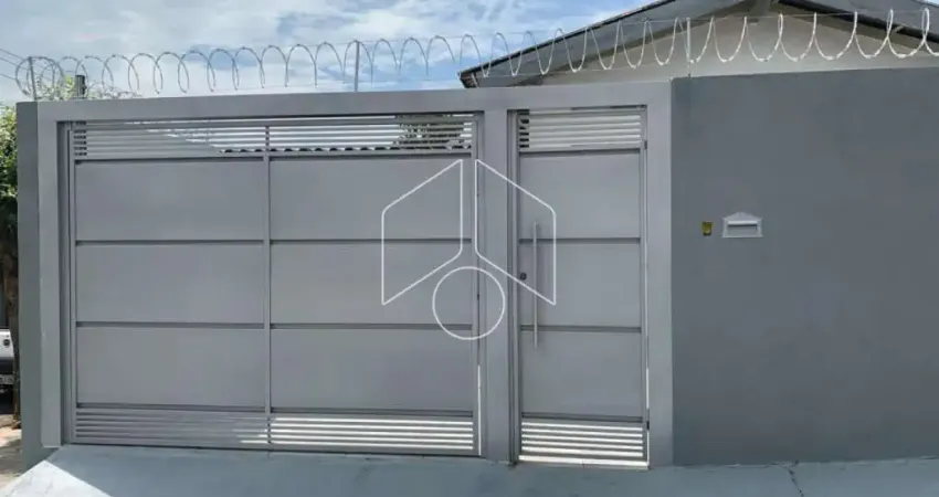 Casa com 2 quartos à venda na Rua Gália, 20965, Núcleo Habitacional Castelo Branco, Marília