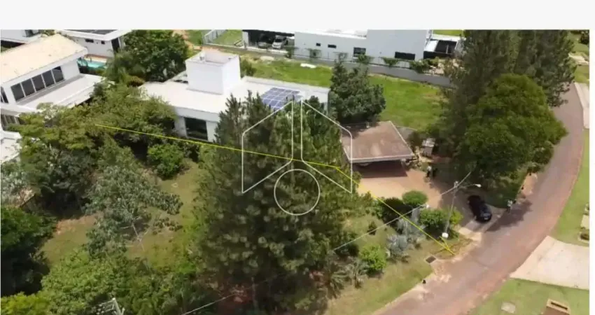 Terreno em condomínio fechado à venda na Avenida das Grevilhas, 152, Loteamento Residencial Vale do Canaã, Marília