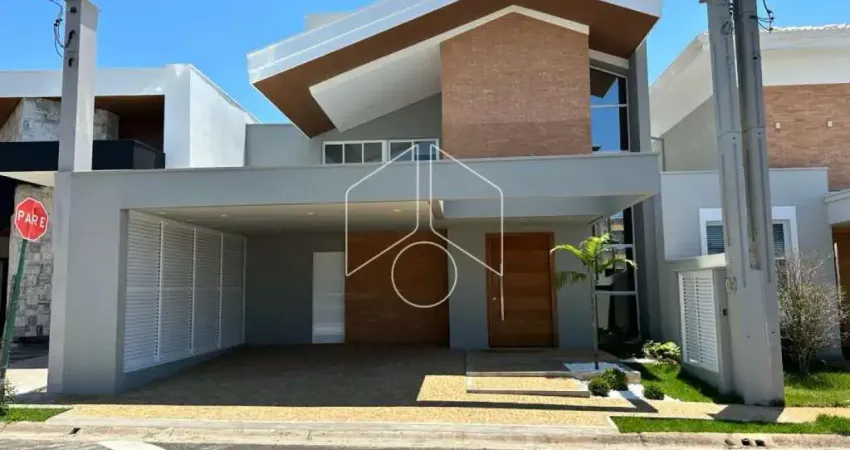 Casa em condomínio fechado com 4 quartos à venda na Avenida João Procópio da Silva, Quadra F, 80065, Jardim Esmeralda, Marília