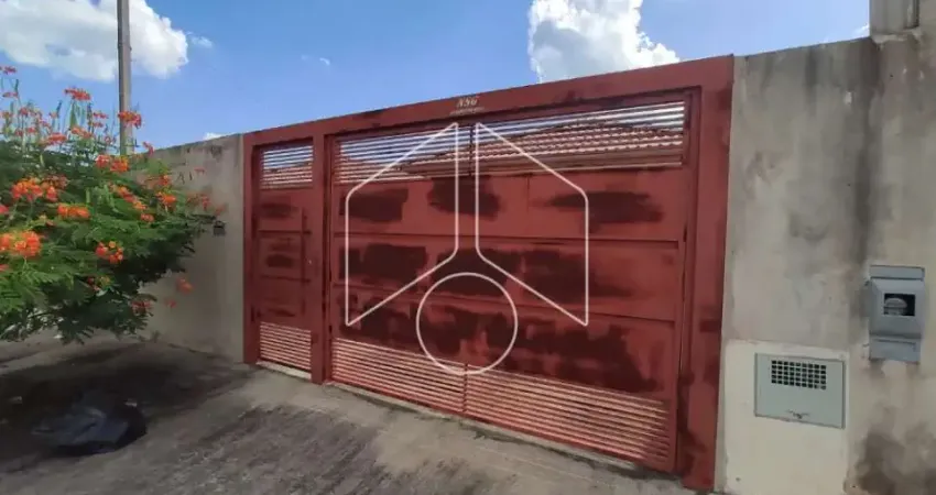 Casa com 2 quartos à venda na Rua Nair de Jesus Volpolini Nunes, 104147, Residencial Vida Nova Maracá (Padre Nobrega), Marília