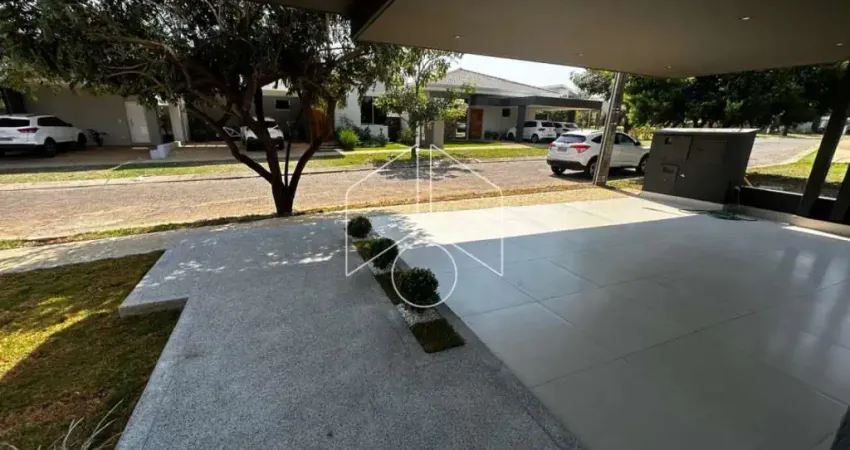 Casa em condomínio fechado com 3 quartos à venda na Rua Canela, Quadra B, 1125, Residencial Vale Verde, Marília