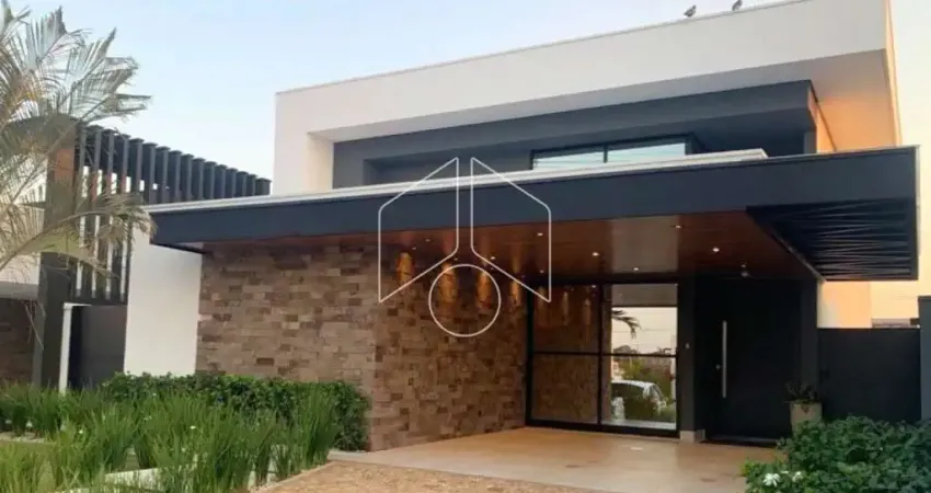 Casa em condomínio fechado com 3 quartos à venda na Alameda Barcelona, Quadra 13, 20761, Jardim São Domingos, Marília