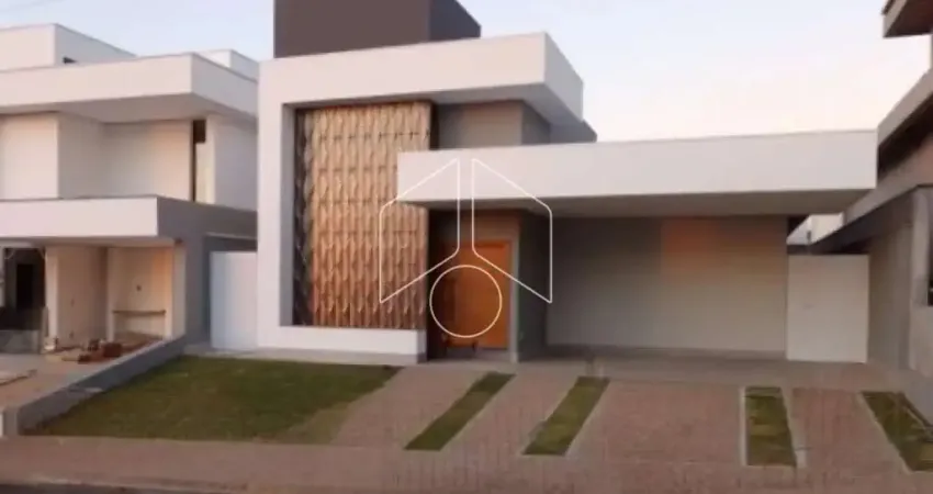 Casa em condomínio fechado com 3 quartos à venda na Avenida Antônio Borella, Quadra 16, 10267, Jardim São Domingos, Marília