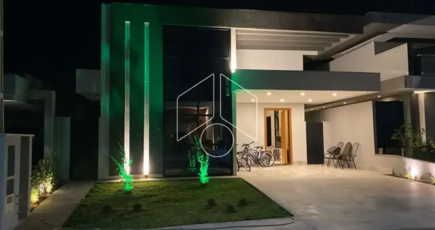 Casa em condomínio fechado com 3 quartos à venda na Alameda Madri, Quadra 10, 58, Jardim São Domingos, Marília