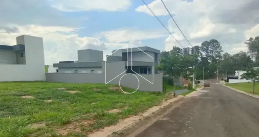 Terreno em condomínio fechado à venda na Rua José de Abreu Neto, 10252, Parque das Esmeraldas II, Marília