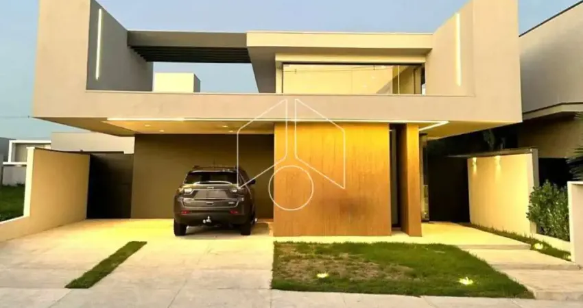 Casa em condomínio fechado com 3 quartos à venda na Avenida Antônio Borella, Quadra 13, 10252, Jardim São Domingos, Marília