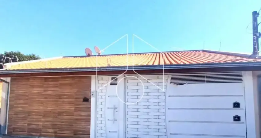 Casa com 3 quartos à venda na Rua Salvador Mansoleli, 20299, Núcleo Habitacional Doutor Aniz Badra, Marília