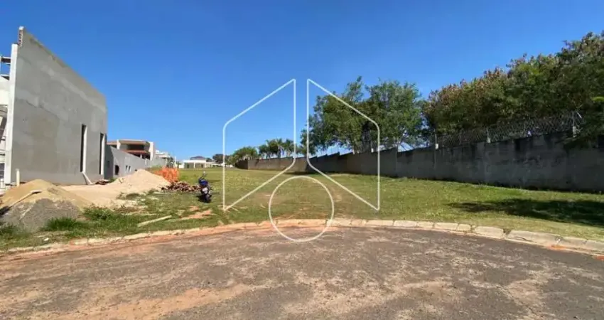 Terreno em condomínio fechado à venda na Avenida Brigadeiro Eduardo Gomes, 408093, Residencial Vale Verde, Marília