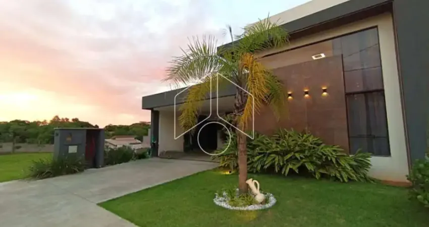 Casa em condomínio fechado com 3 quartos à venda na Avenida Brigadeiro Eduardo Gomes, 407164, Residencial Vale Verde, Marília